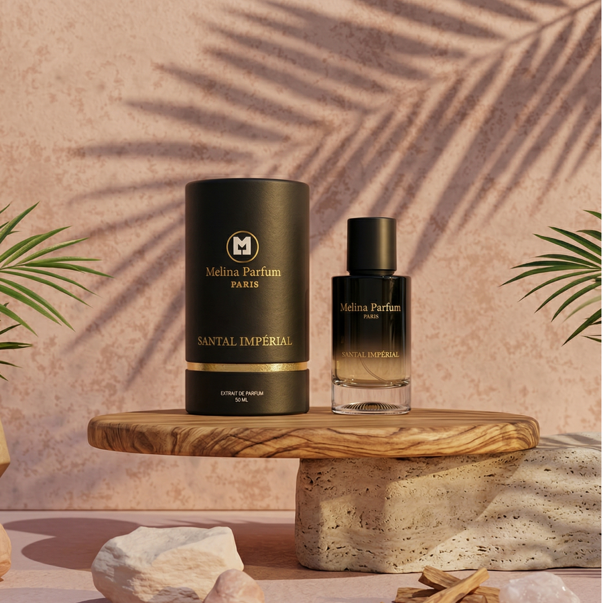 Melina Parfums - Santal Impérial - Extrait de Parfum Mixte