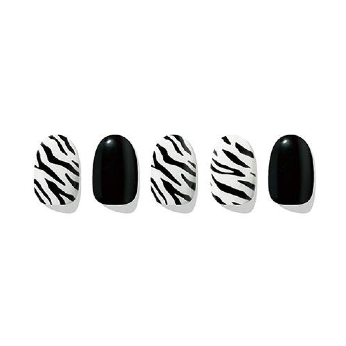 EDGE U - Zebra Neon Glow - Bandes pour Ongles