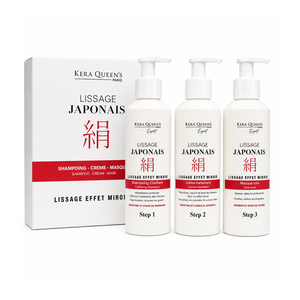Kera Queen's - Pack de Lissage Japonais