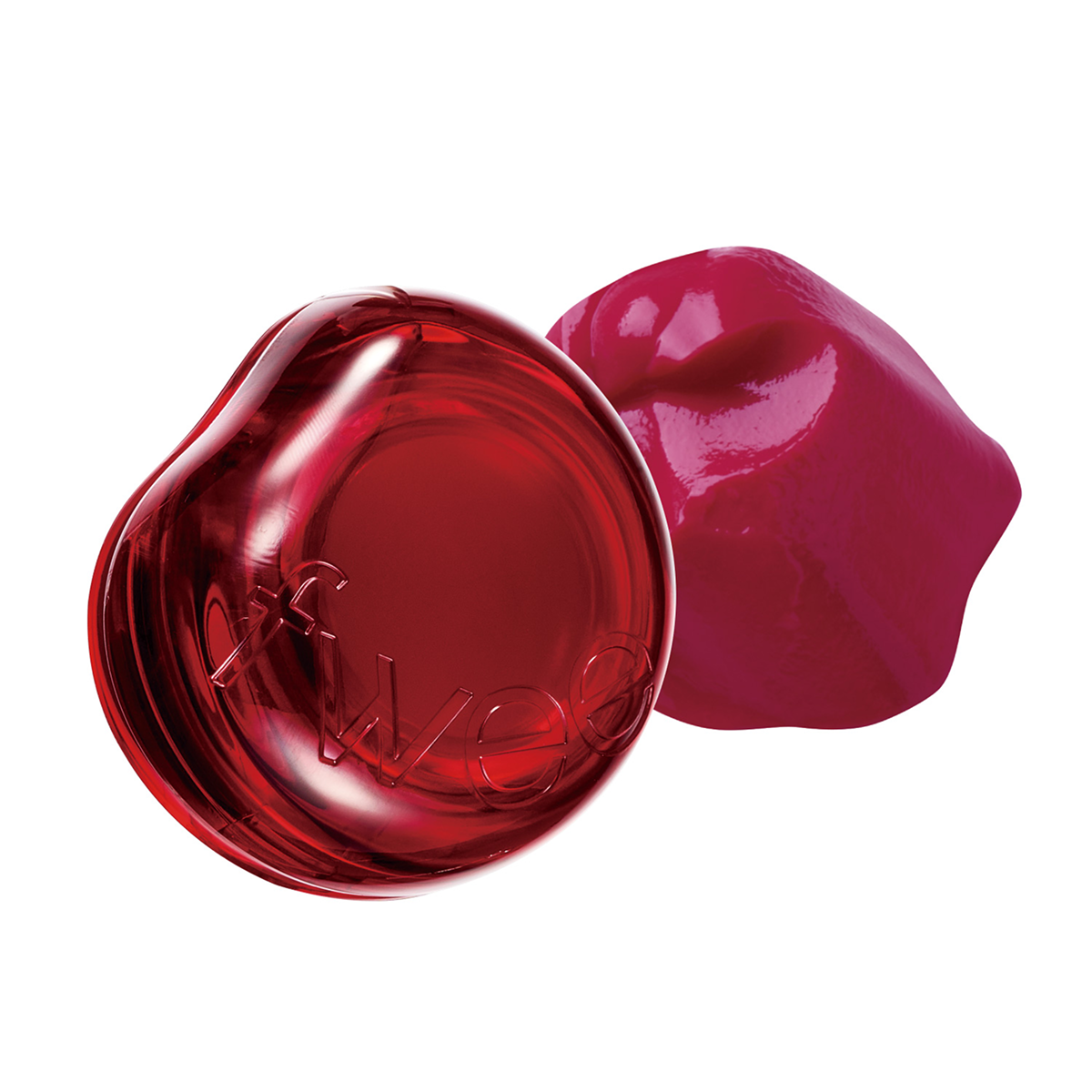 Fwee - Lip & Cheek Glowy Jelly Pot JR02 Sour Gummy