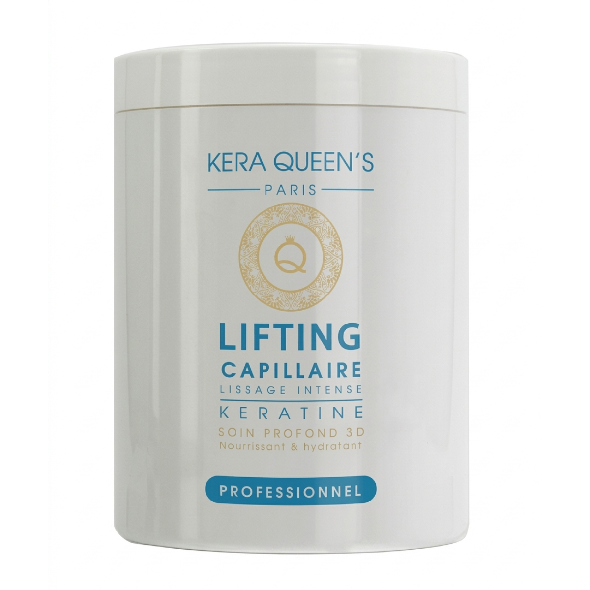 Kera Queen's - Lifting Capillaire Lissage Intense - Soin profond 3D