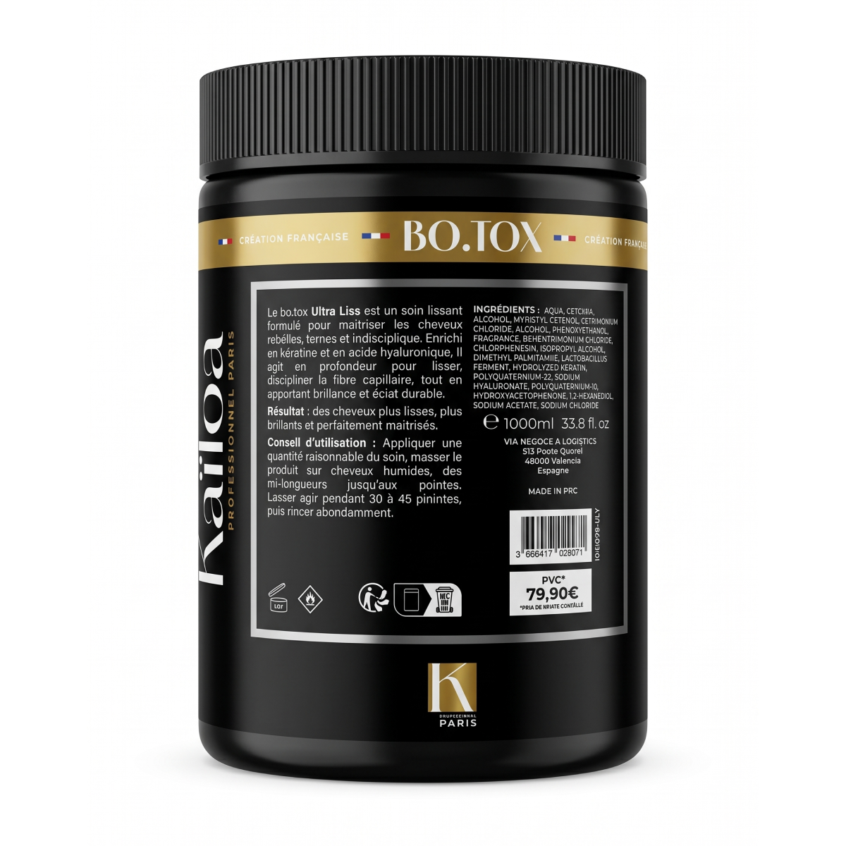 Kaïloa - Ultra Liss - Botox Capillaire