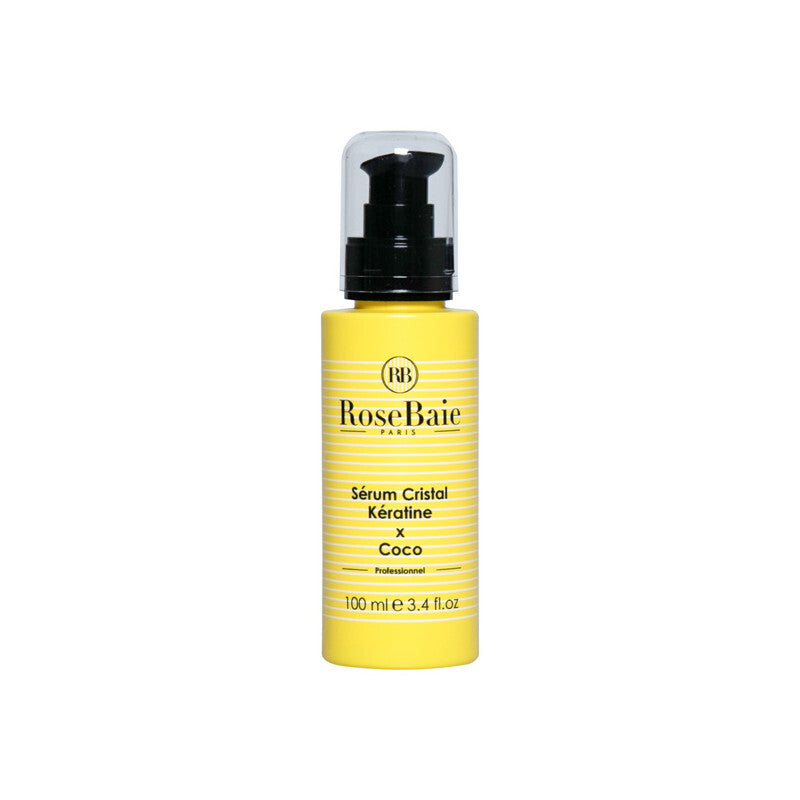 Soin des cheveux HuiledeCocoetKératine de la marque RoseBaie mixte