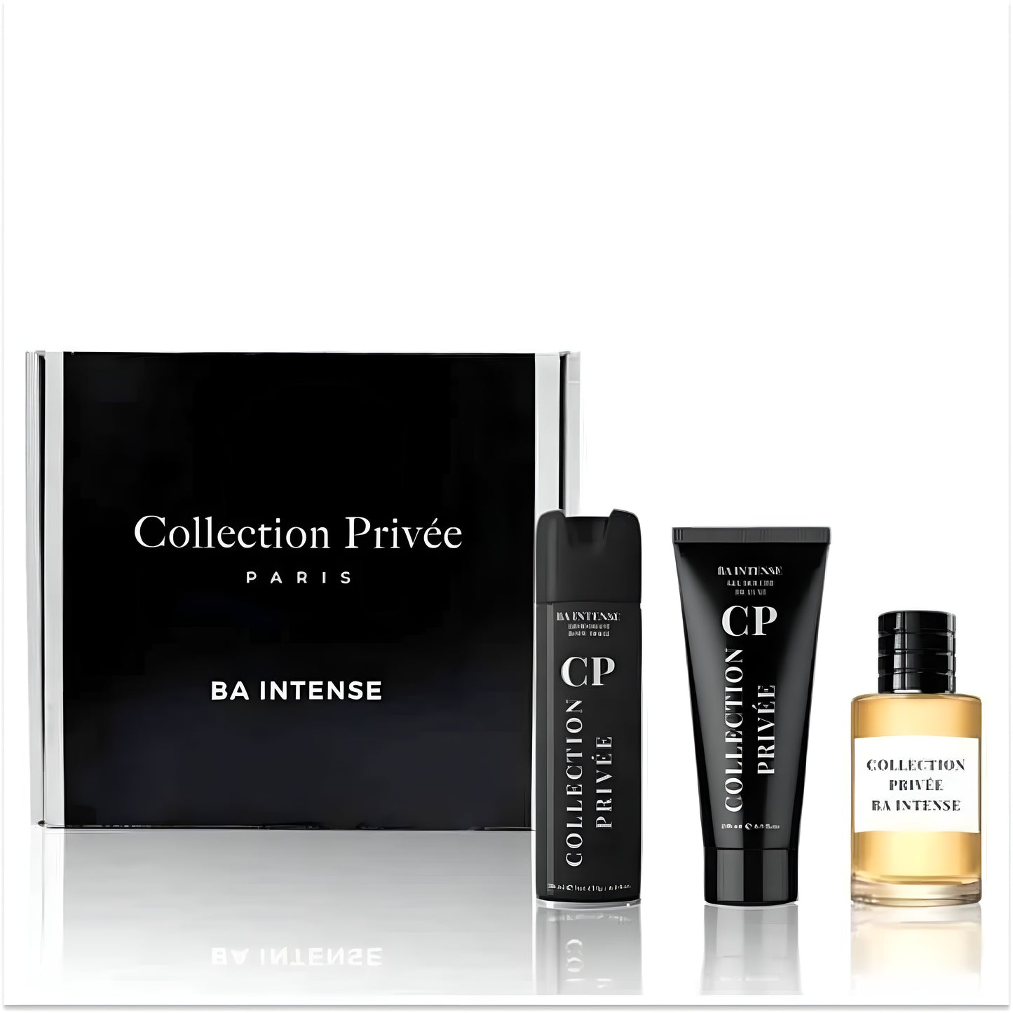 Déodorant Coffret Bois D'argent Intense Mixte Parfum + Déodorant 200ml +gel Douche 150ml de la marque Collection Privée mixte 100ml