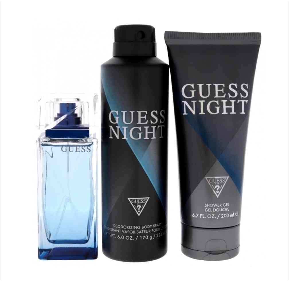 Déodorant Déodorant 226ml + Eau de Toilette 100ml + Gel Douche 200ml de la marque Guess pour homme 226ml
