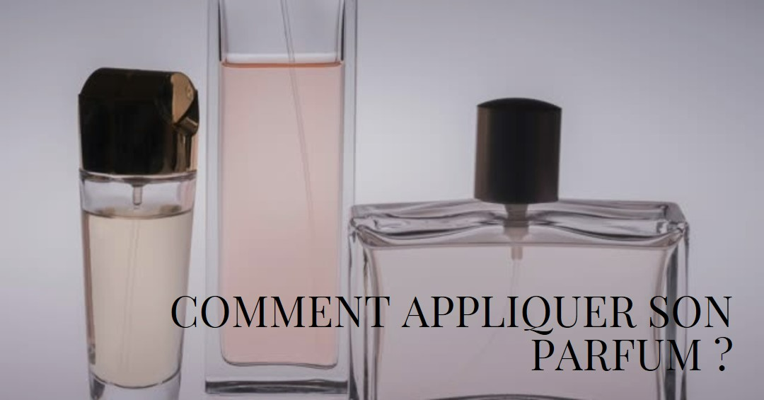 parfums devant ecriture