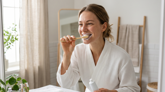 Un sourire éclatant commence par une routine de soin naturelle