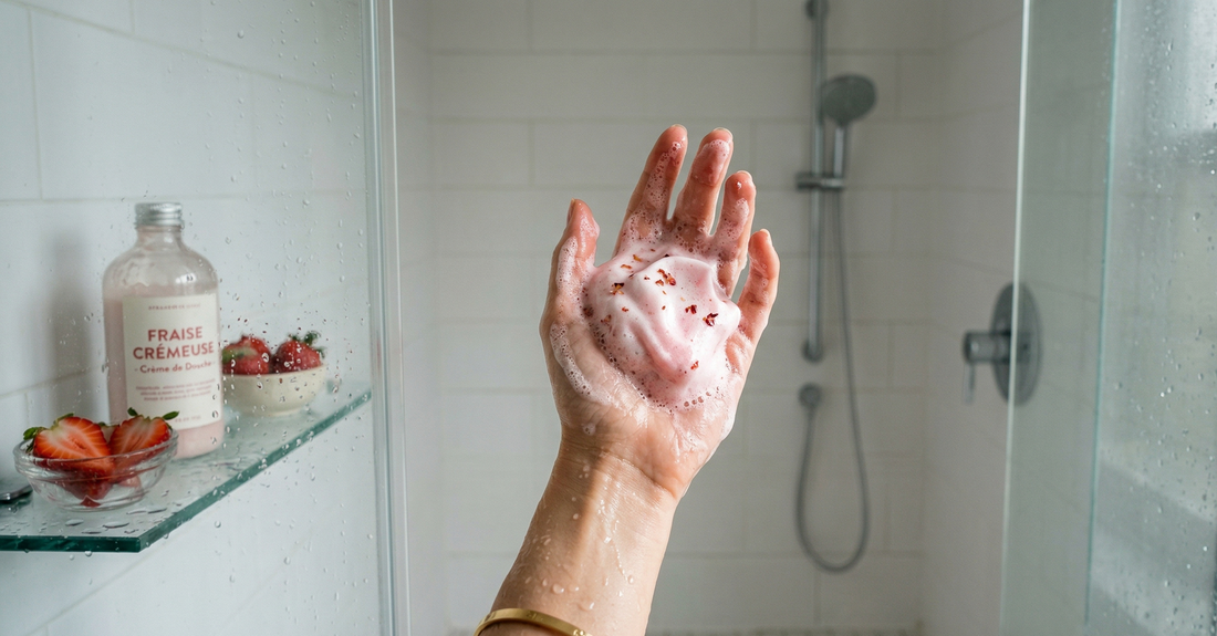 Une mousse gourmande pour une douche irrésistible
