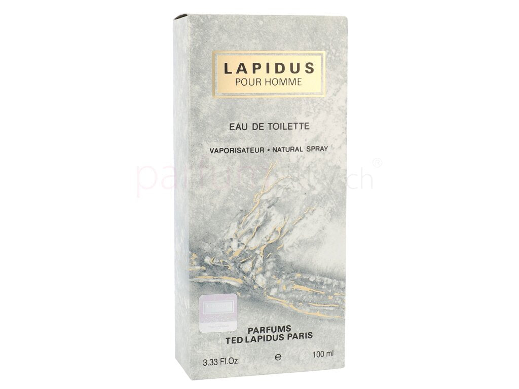 Ted Lapidus - Lapidus pour homme Gris - Eau de Toilette pour homme