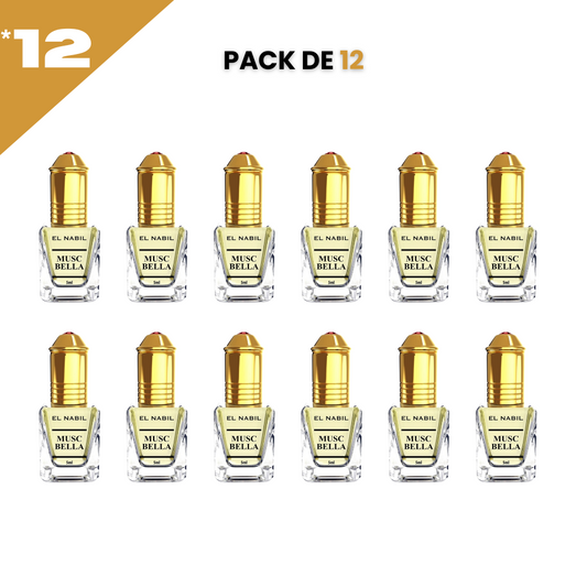 el Nabil - Musc Coco - Parfum Concentré Sans Alcool 12*5ml