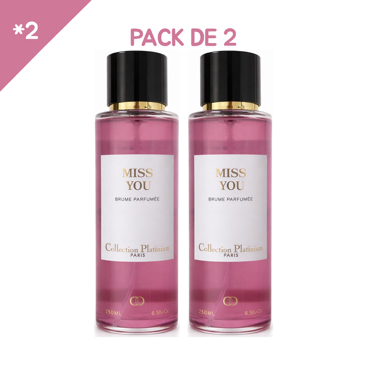 Collection Platinium - Miss You - Brume Parfumée