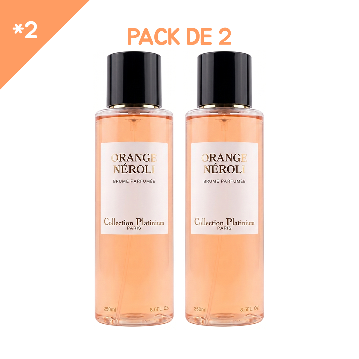 Collection Platinium - Orange Néroli - Brume Parfumée
