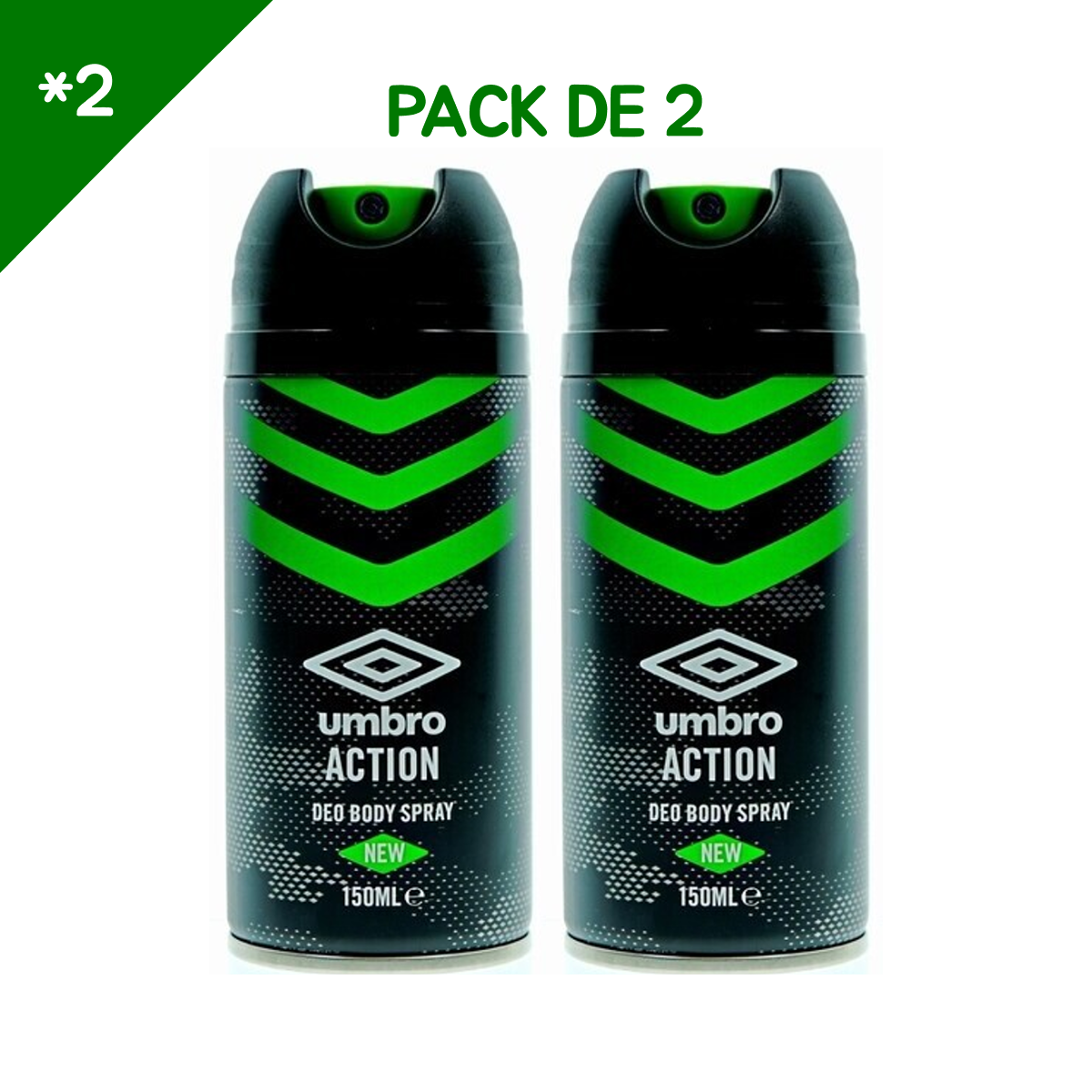 Umbro - Action - Déodorant Spray pour Homme