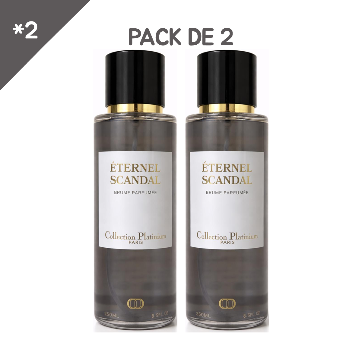 Collection Platinium - Eternel Scandal - Brume Parfumée Pailletée
