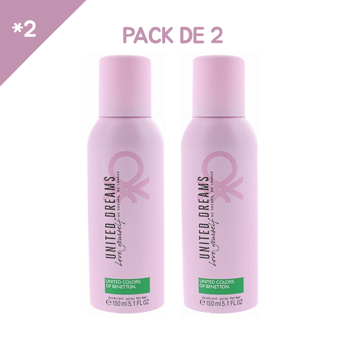 Benetton - United Dream Love Yourself - Déodorant pour Femme
