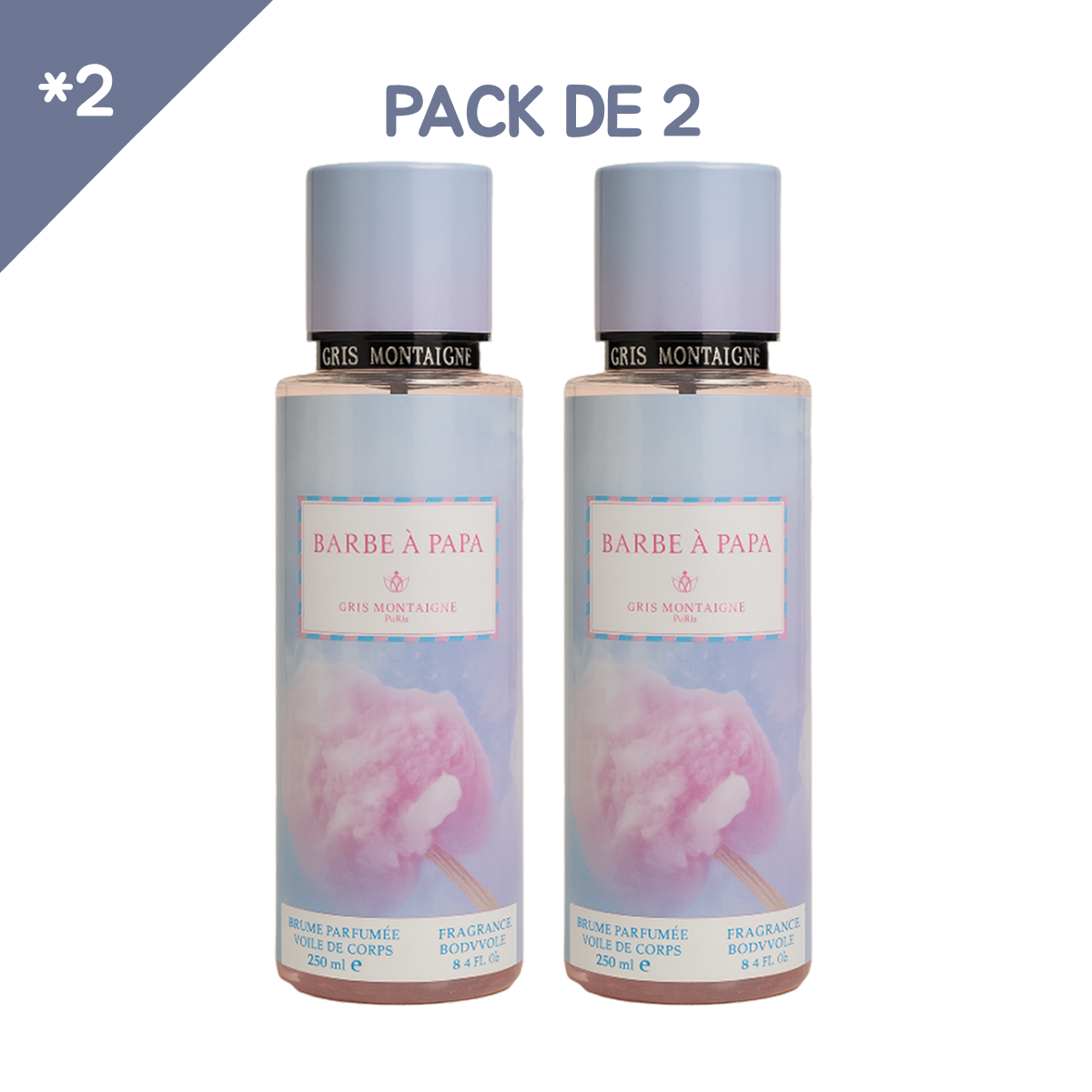 Gris Montaigne - Barbe à Papa - Fragrance Brume