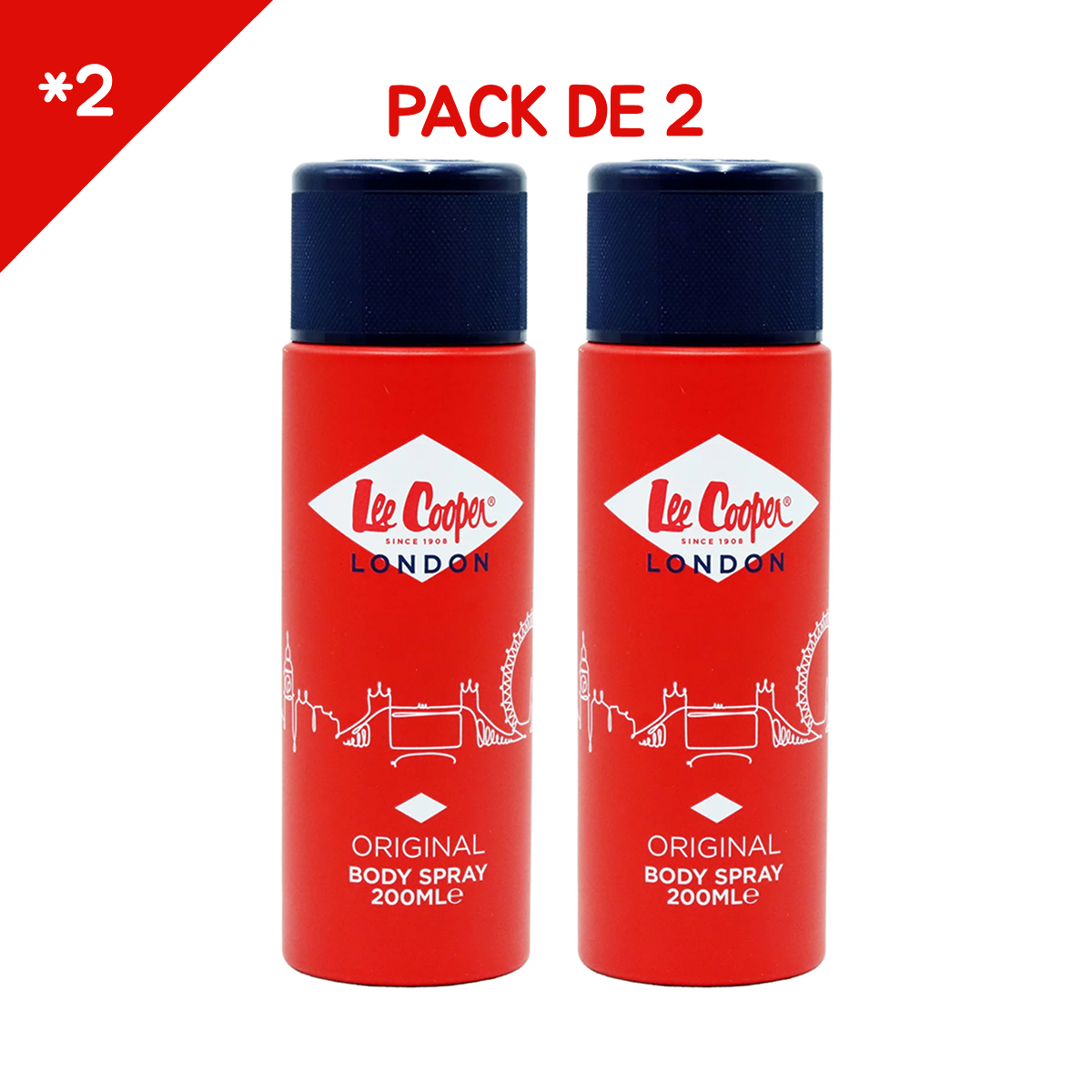 Lee Cooper - London Original - Déodorant Spray pour Homme