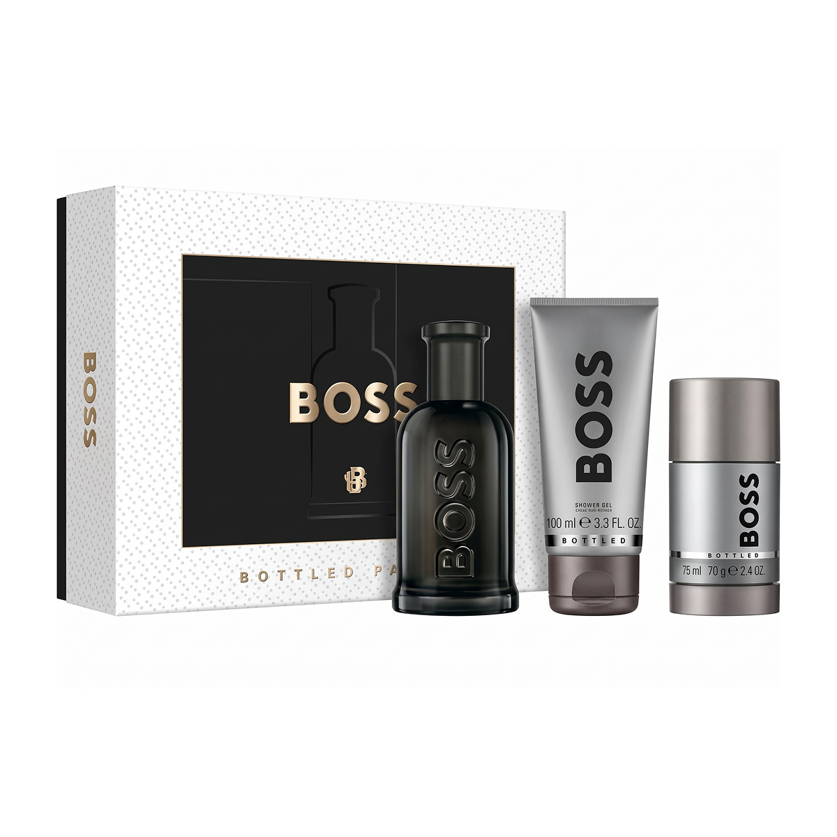 Hugo Boss - Boss Bottled - Coffret Parfum, Déodorant et Gel Douche