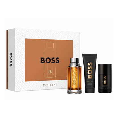 Hugo Boss - Boss The Scent - Coffret Eau de Toilette , Gel Douche et Déodorant