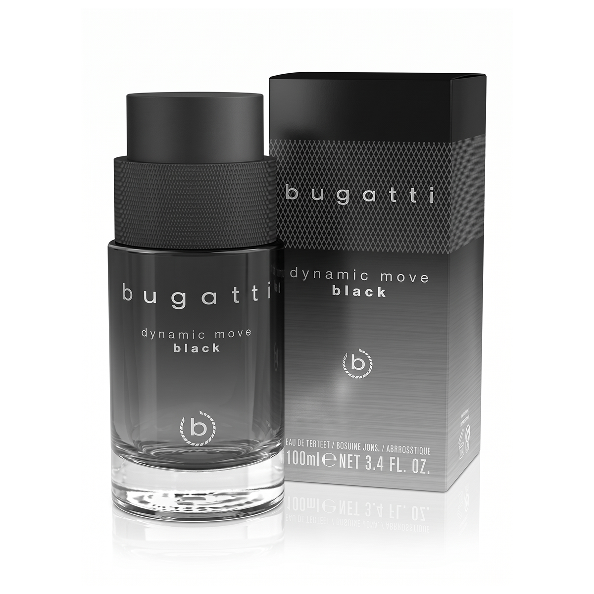 Bugatti - Dynamic Move Black - Eau de Parfum pour Homme