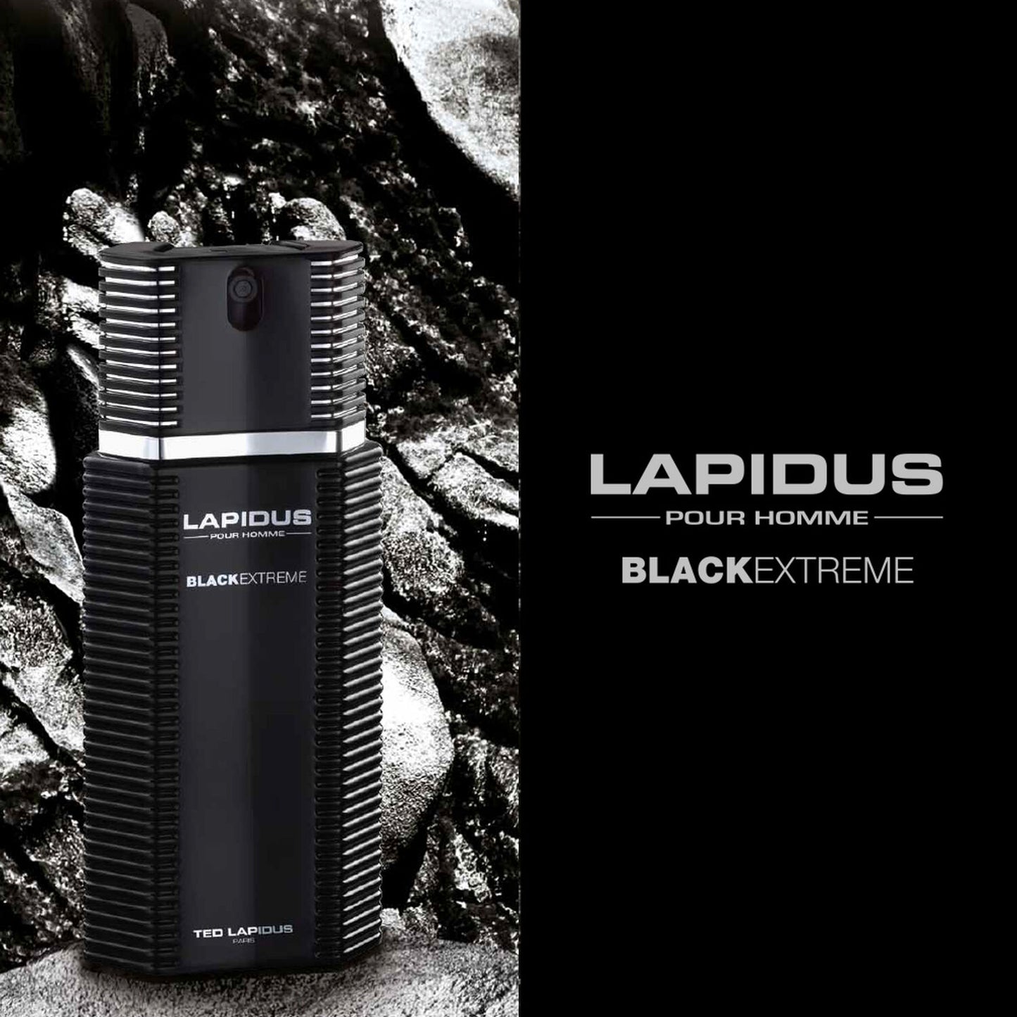 Ted Lapidus - Black Extrême - Eau de Toilette pour homme