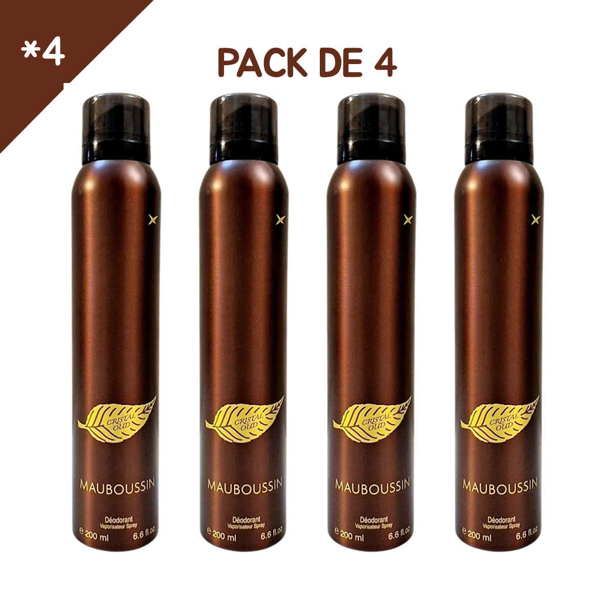 Mauboussin - Cristal Oud - Déodorant pour homme