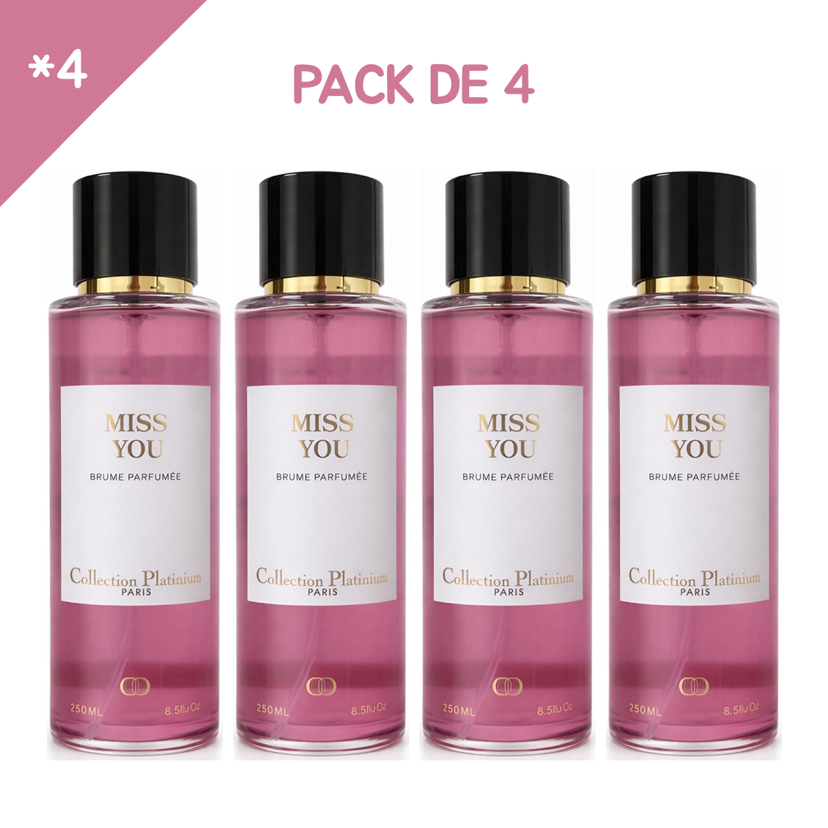 Collection Platinium - Miss You - Brume Parfumée