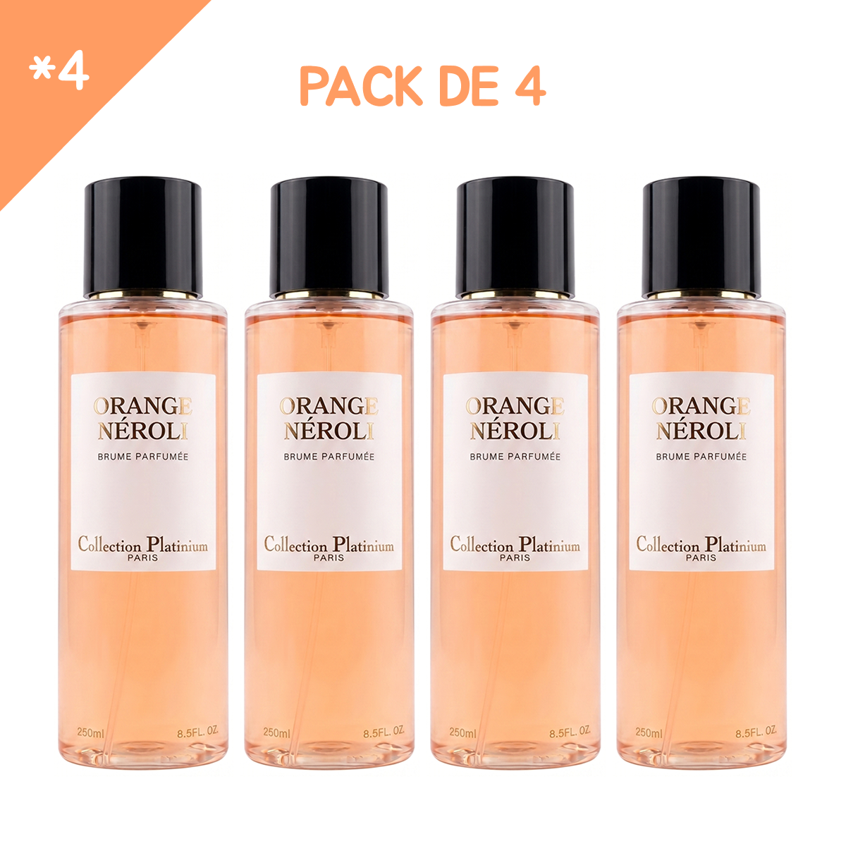 Collection Platinium - Orange Néroli - Brume Parfumée