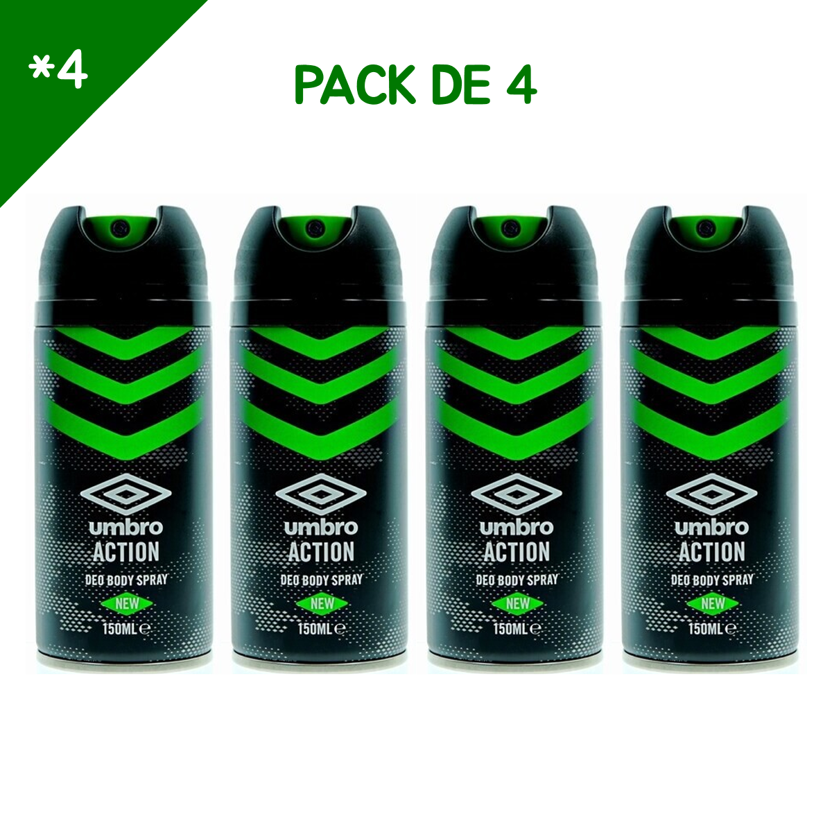Umbro - Action - Déodorant Spray pour Homme