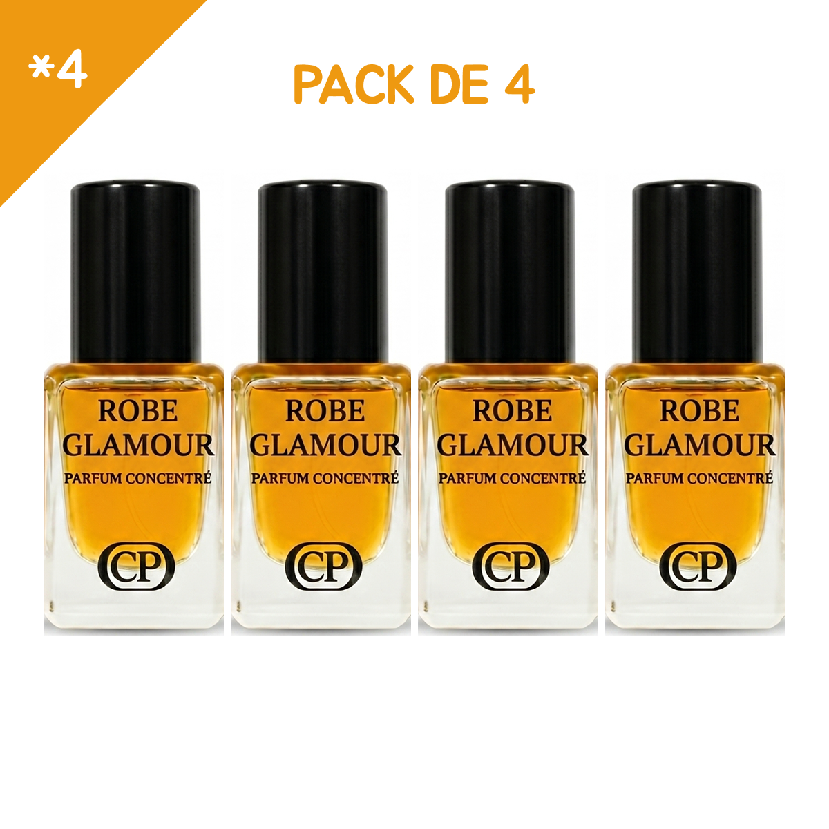 Collection Platinium - Robe Glamour - Parfum Concentré Mixte
