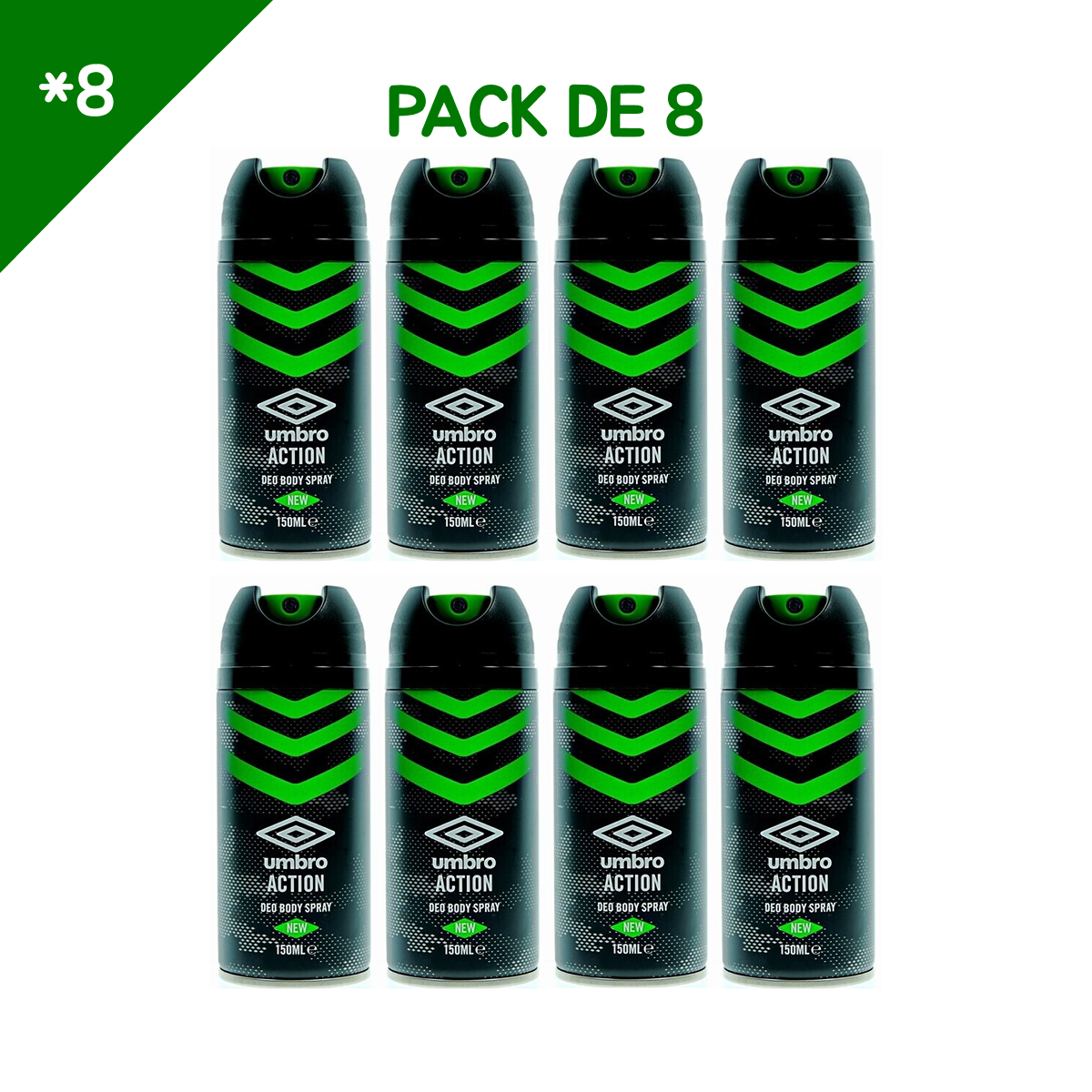 Umbro - Action - Déodorant Spray pour Homme