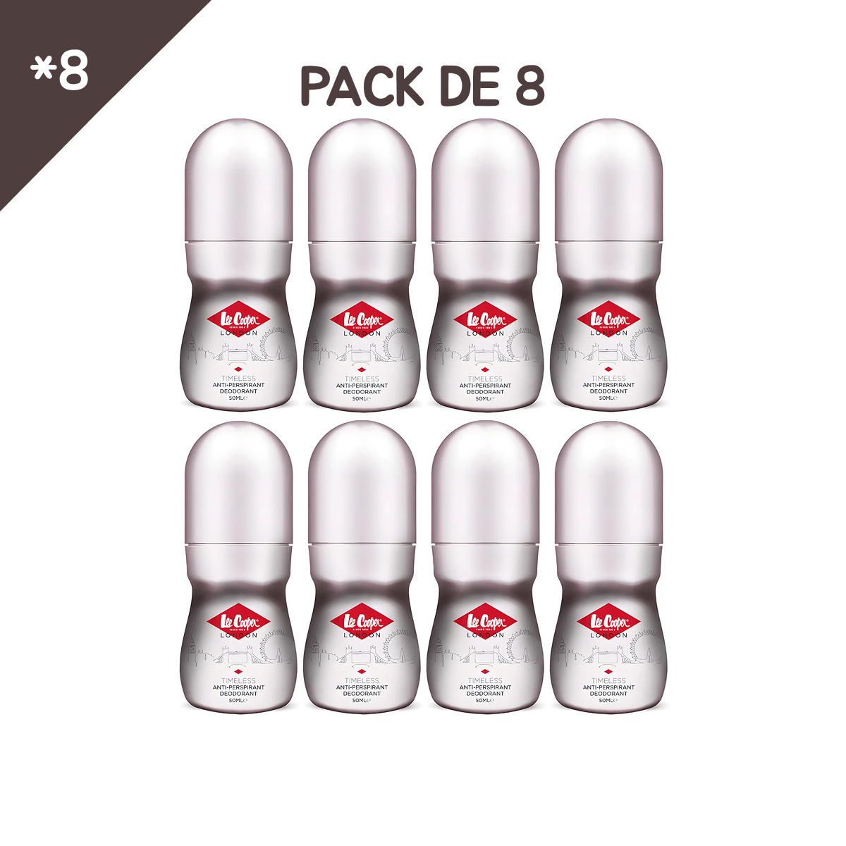 Lee Cooper - Timeless - Déodorant Roll-On Anti-Transpirant
