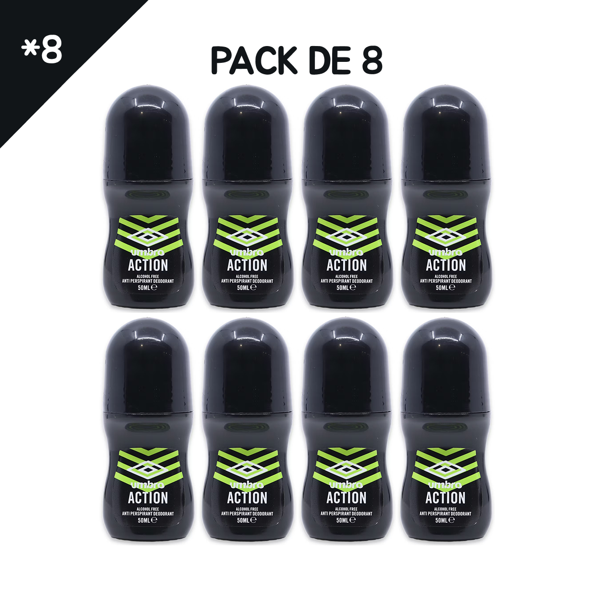Umbro - Action -Déodorant Roll On pour Homme