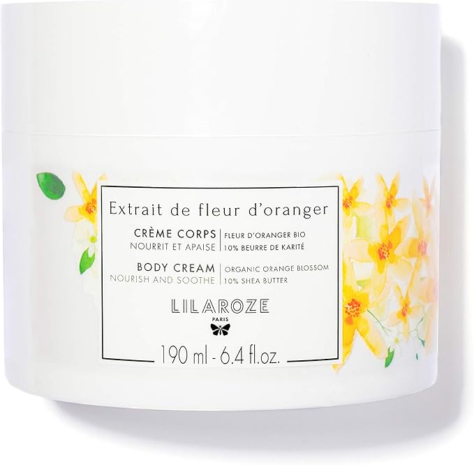 Lilaroze Paris - Crème Corps Extrait de Fleur D'oranger Bio