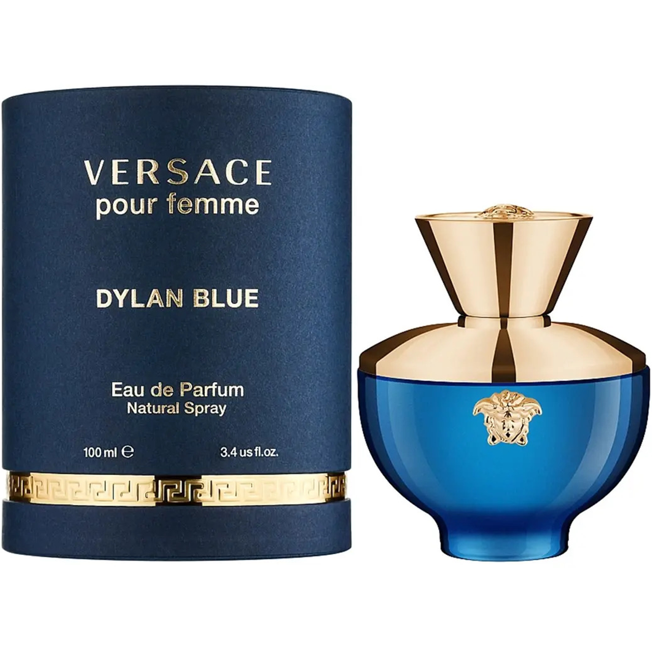 Parfums Dylan Blue de la marque Versace pour femme 50 ml