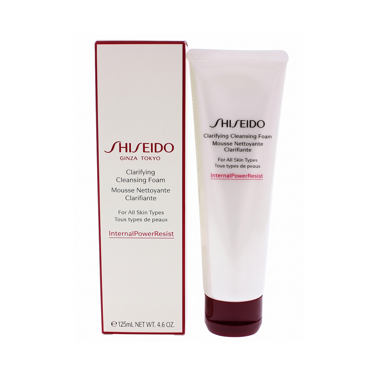 Shiseido - Mousse Nettoyante Clarifiante - Tous Types de Peaux