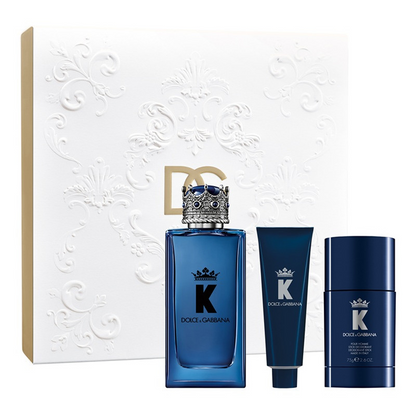 Dolce & Gabbana - Coffret K - Lot de Parfum , Déodorant et Gel Douche