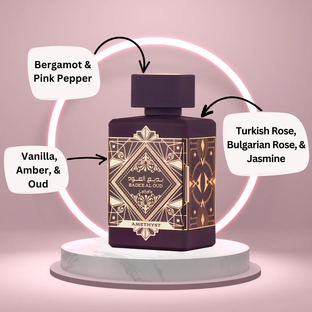 Lattafa - Bade'e Al Oud Amethyste - Eau de Parfum de Dubai Mixte