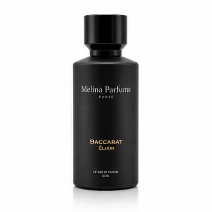 Melina Parfums - Baccarat Elixir Édition L’Obsidienne - Extrait de Parfum Mixte