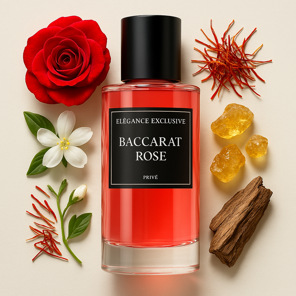 Élégance Exclusive - Baccarat Rose - Extrait de Parfum Mixte