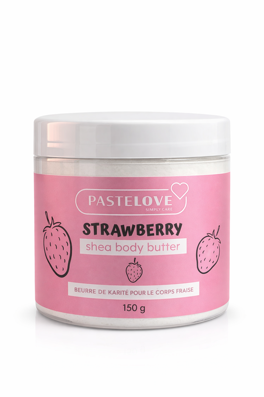 Pastelove - Strawberry - Beurre de Karité pour Le Corps