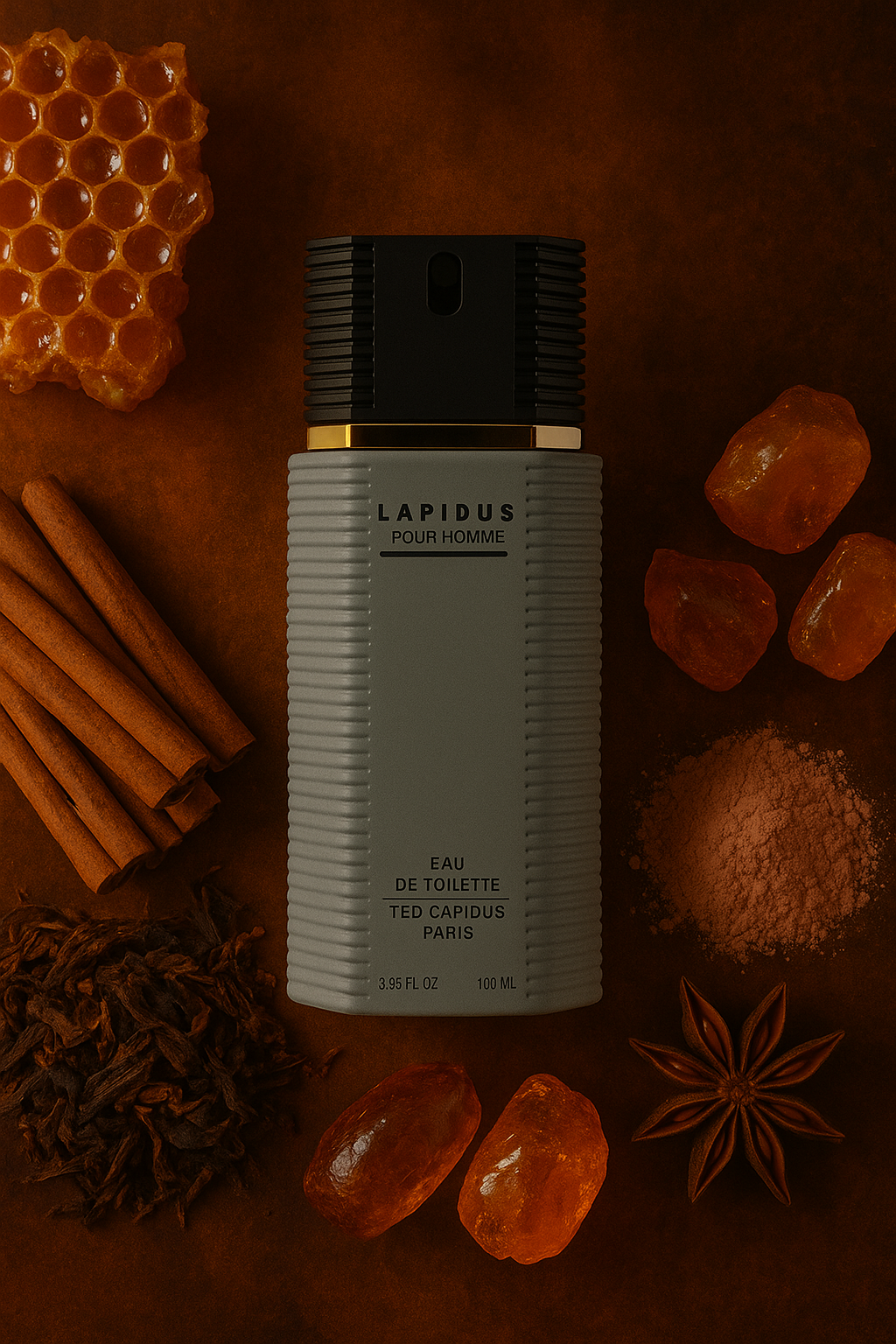 Ted Lapidus - Lapidus pour homme Gris - Eau de Toilette pour homme