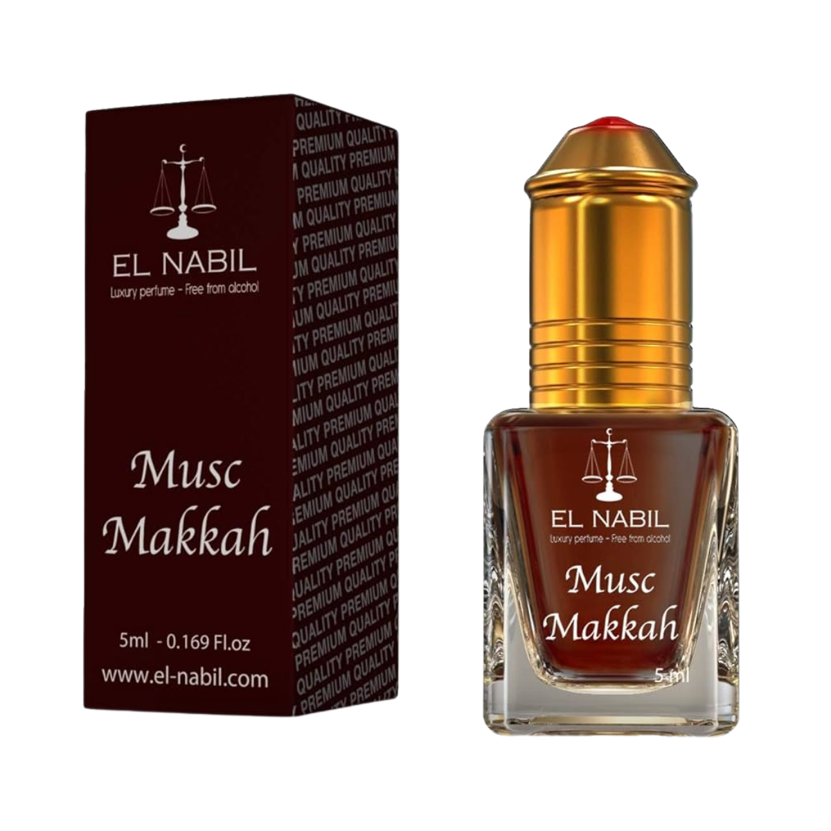 el Nabil - Musc Makkah - Parfum Concentré Sans Alcool