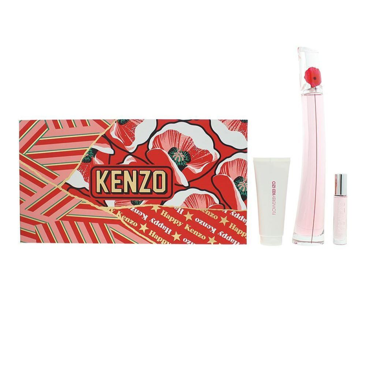 Kenzo - Coffret Poppy Bouquet Eau de Parfum 100ml + Lait de Corps 75ml + EDP 10ml