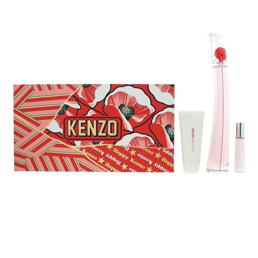 Kenzo - Coffret Poppy Bouquet Eau de Parfum 100ml + Lait de Corps 75ml + EDP 10ml