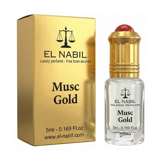 el Nabil - Musc Gold - Parfum Concentré Sans Alcool