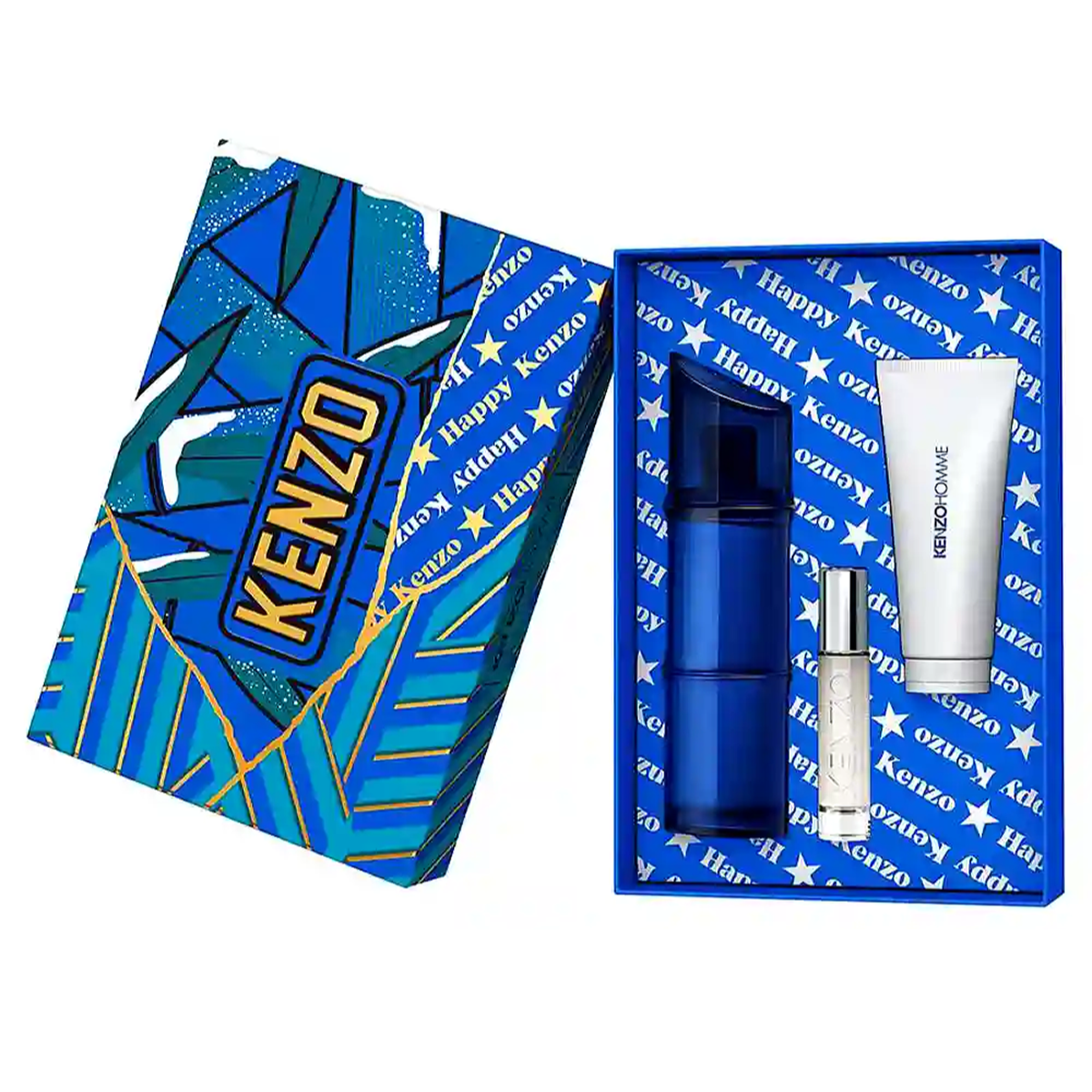 Kenzo - Coffret homme Intense Eau de Toilette 110ml + Gel Douche 75ml + EDT 10ml