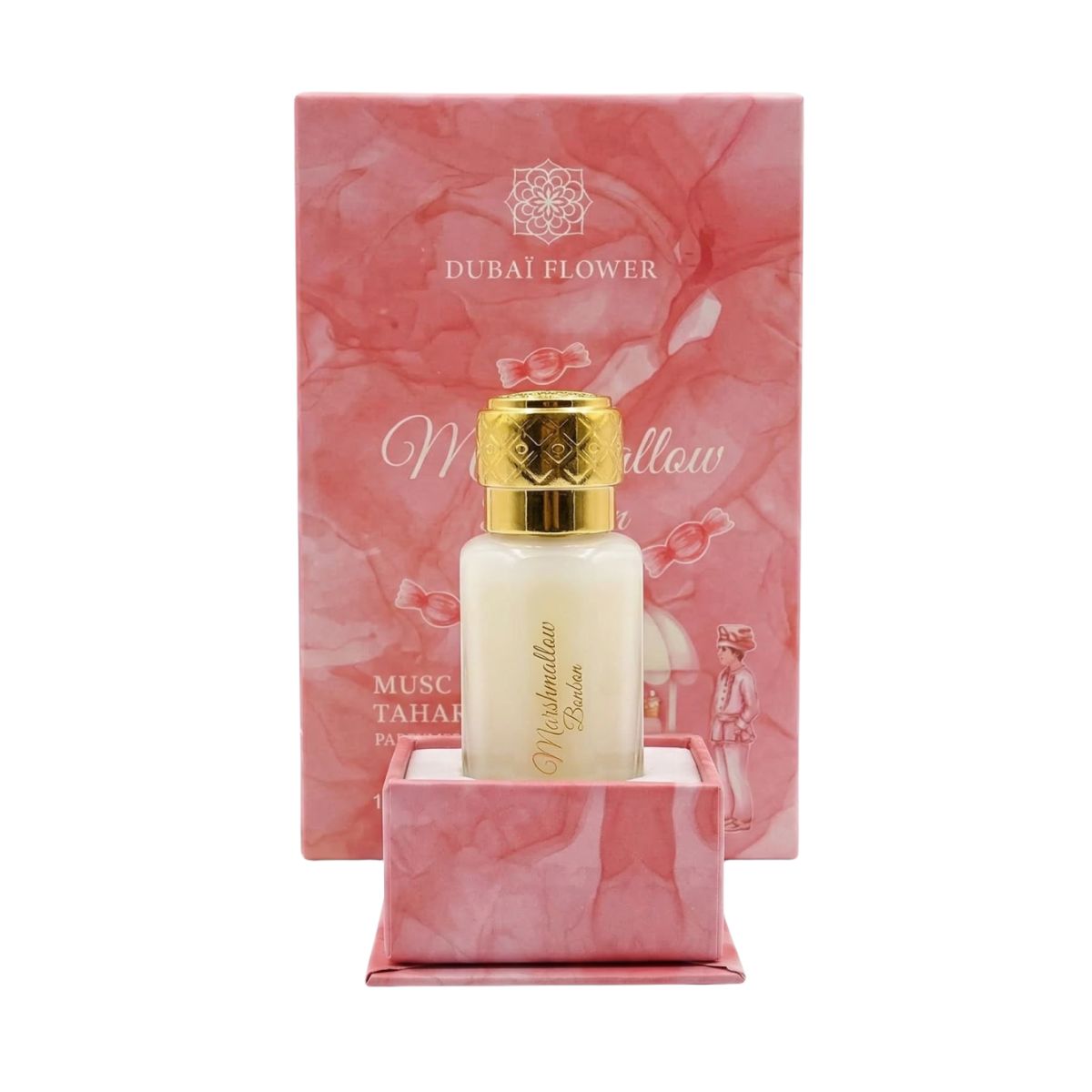 Dubaï Flower - Musc Tahara Marshmallow Bonbon - Concentré de Parfum