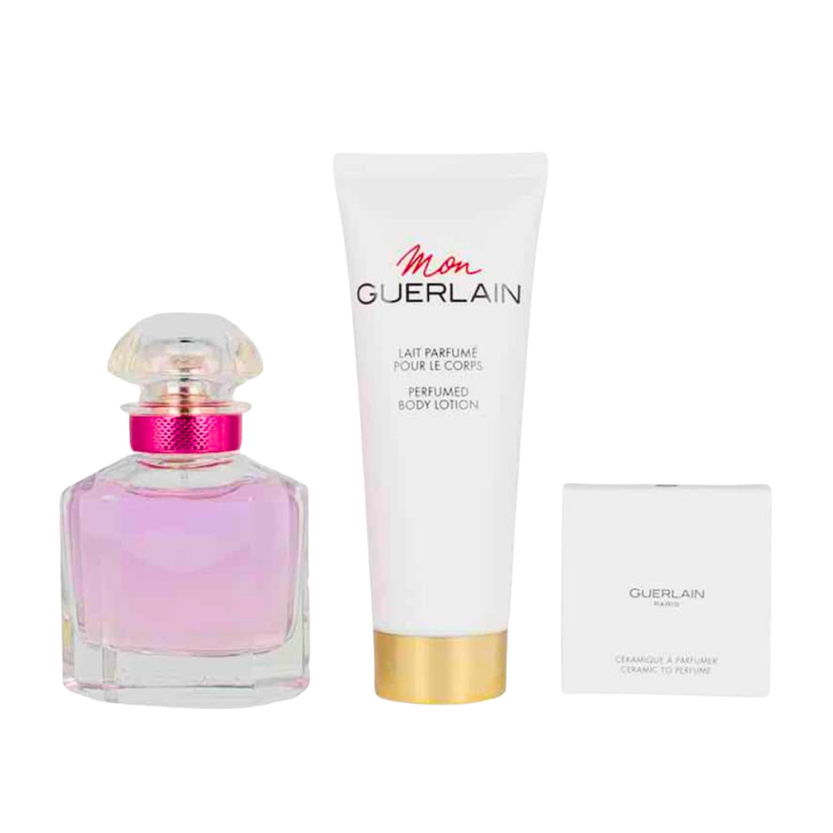 Guerlain - Mon Bloom Of Rose - Eau de Toilette 50ml + Body Lotion 75ml + Ceramic Parfum