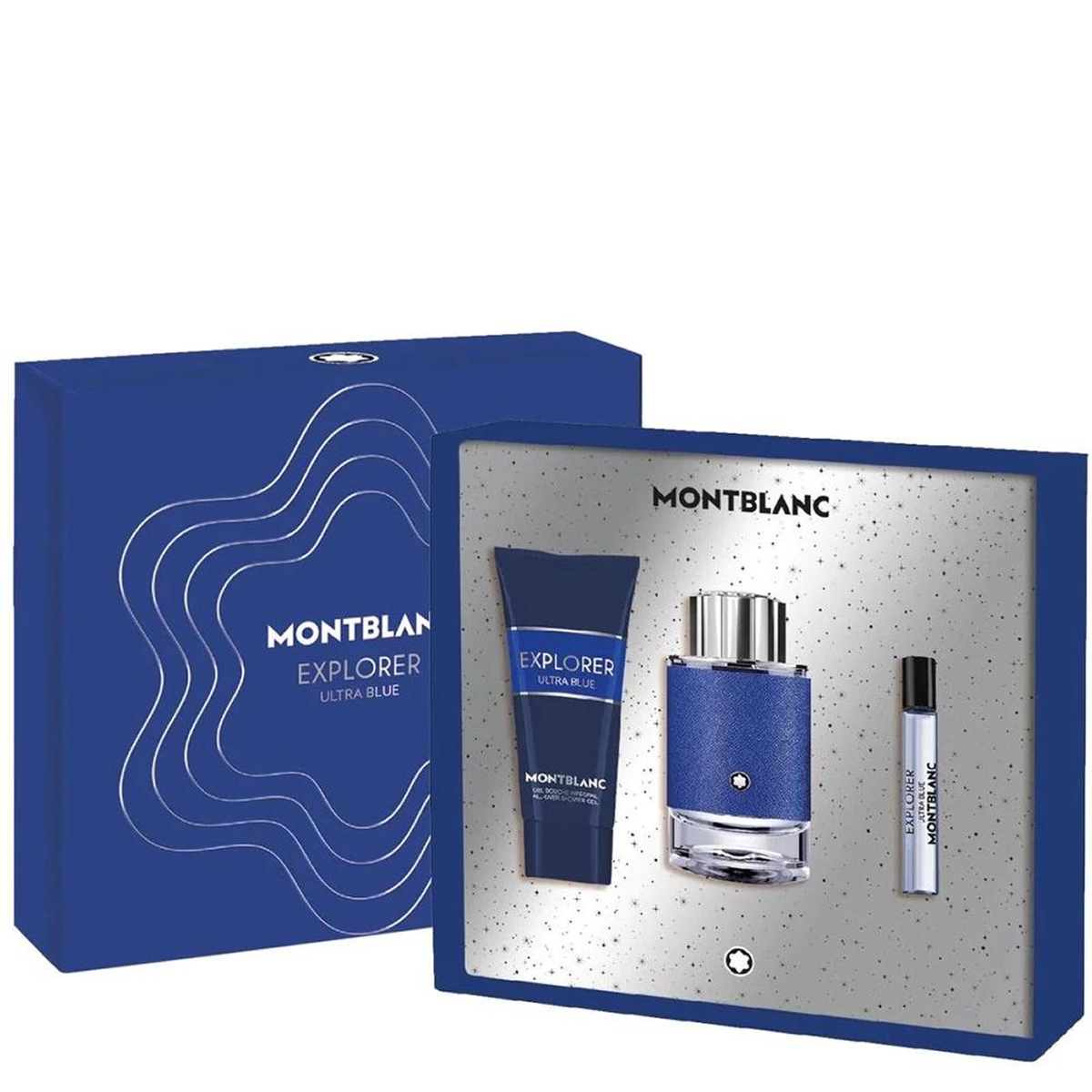 Montblanc - Explorer Ultrablue - Eau de Parfum 100ml + EDP 7.5ml + Gel Douche 100ml
